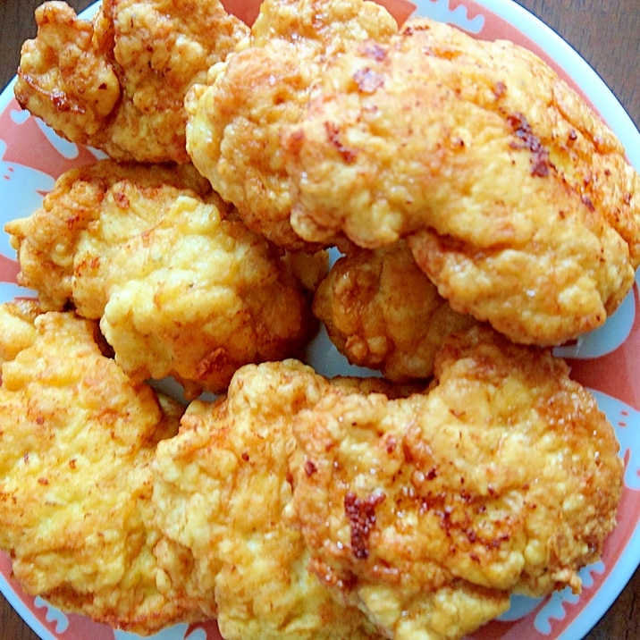鶏むね肉で!!簡単★ナゲット★
